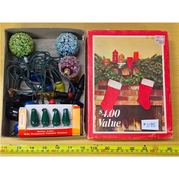 Vintage christmas lights