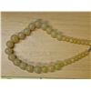 Image 2 : Yellow beaded  bakelite necklace- 18"