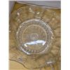 Image 3 : Depression glass, bowl 10", dinner plate11" and salad plate9"- 1934-1942