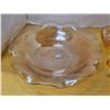 Image 2 : Floragold bowl, candy dish, creamer- jeanette glass from 1950's