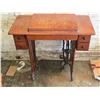 Image 1 : Singer sewing machine with treadle