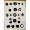 Image 3 : Buttons- black glass and celluloid