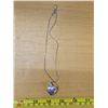 Image 1 : 925 silver 16" chain and locket