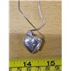 Image 2 : 925 silver 16" chain and locket