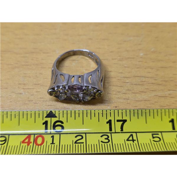 925 silver ring- size 8