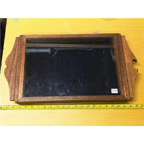 Display case- 18" by 12"H