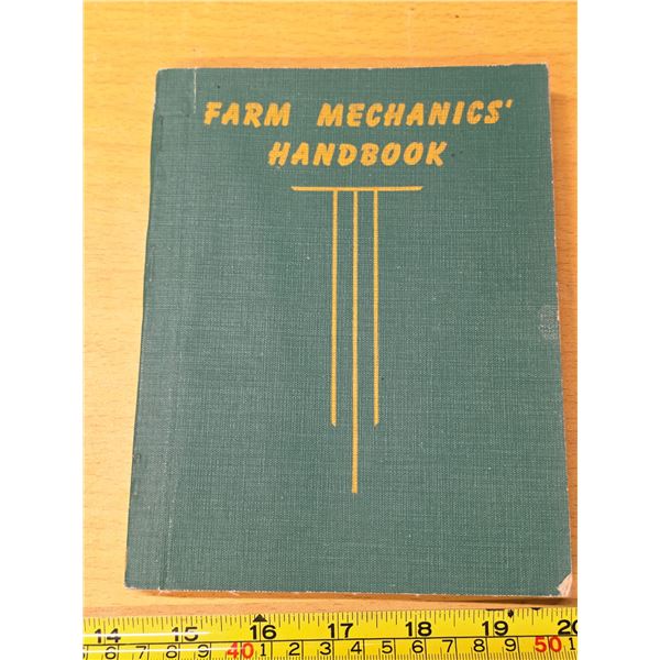 Farm mechanics handbook- 1946