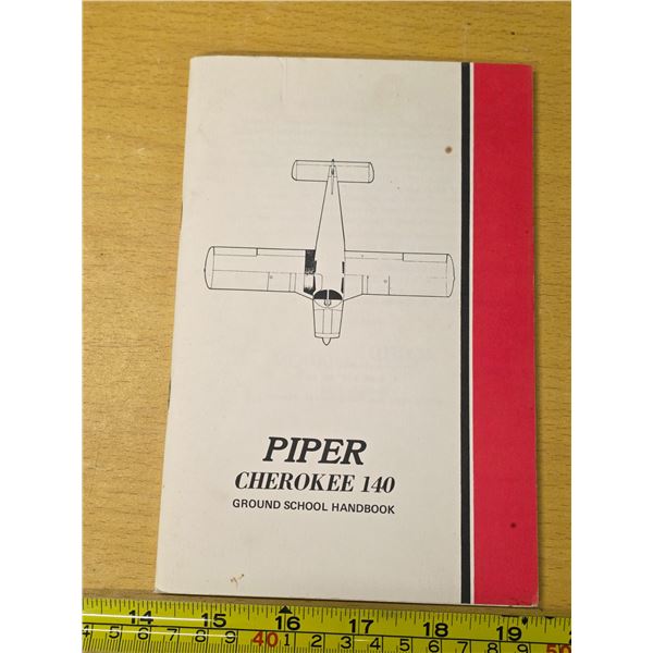 Piper cherokee 140 ground school book