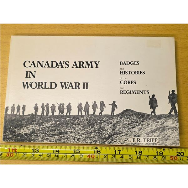 Canadas army in ww2 book- 1980