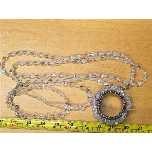 Lot of beaded necklace and bracelet