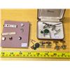 Image 1 : Lot of cufflinks, ties and clips