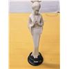 Image 1 : japanese woman 9"H" figurine- faux alabaster made in italy