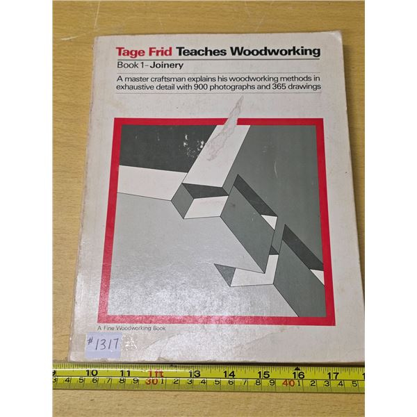 Tage frid teaches woodworking book