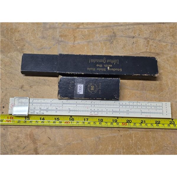Slide ruler- hugh owens