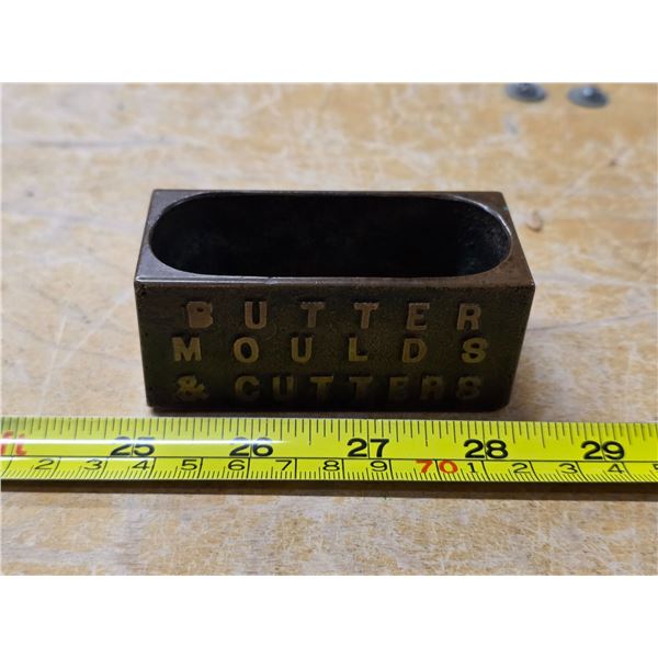 Advertizing bronze card holder