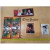 Image 1 : Elvis related items, record. Tins
