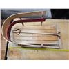 Image 1 : Wood sleigh- 30"L
