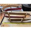 Image 2 : Wood sleigh- 30"L