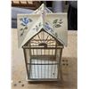 Image 1 : Metal bird cage- decorative- 18"H