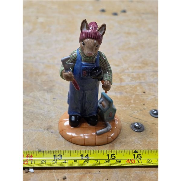 Royal doulton figure, plumber- Db378- 2005