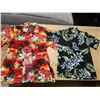 Image 1 : 2 hawaian t shirts- large and small