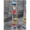 Image 3 : 2 galileo thermometers- 11"H