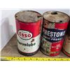 Image 2 : asssorted oil tins, marvelube and royalite