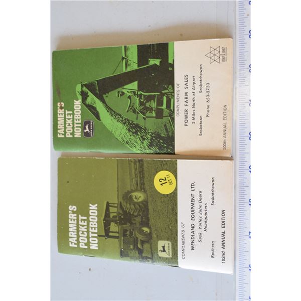 John deere pocket ledgers