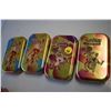Image 1 : 4 tins of pokemon cards