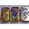 Image 1 : 3 tins of pokemon cards