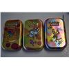 Image 1 : 3 tins of pokemon cards