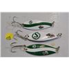 Image 1 : Sask roughriders fishing hooks