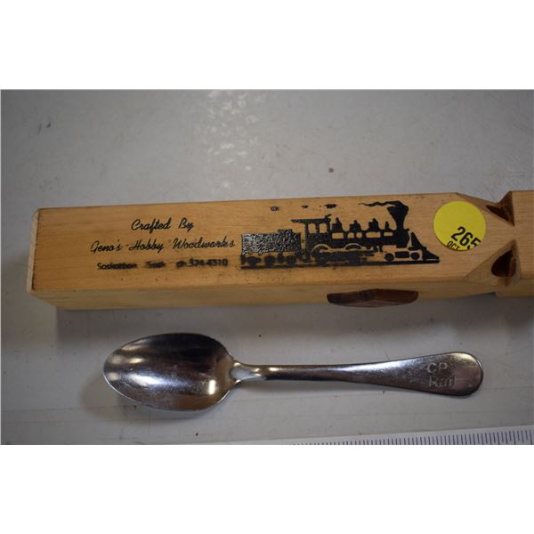 Train whistle & CPR spoon