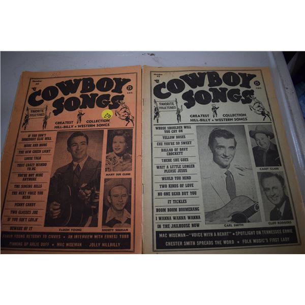 1955 cowboy songs magazine