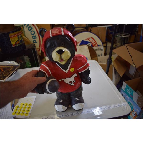 Calgary stampeders bear