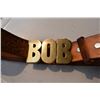 Image 2 : Bob leather belt & buckle