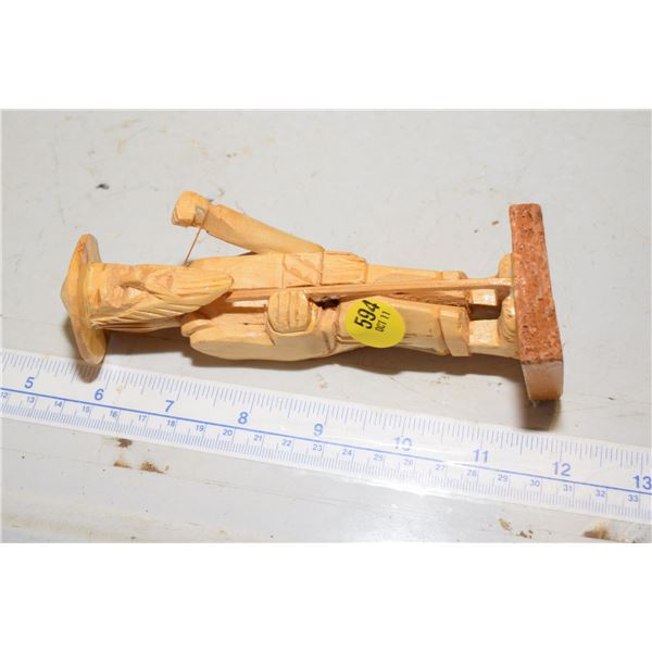 Carved chinese man