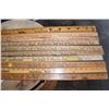 Image 2 : 10 yard sticks- 1 side sanded