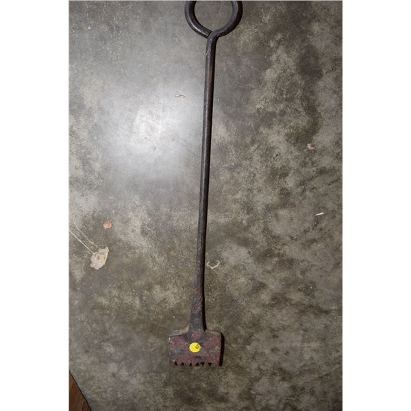 R lister branding iron