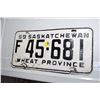 Image 1 : 1959 saskatchwan license plate