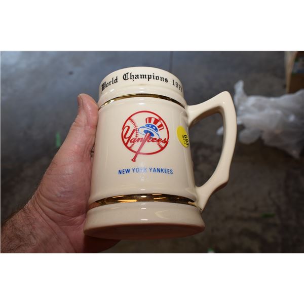 1977 new york yankees mug