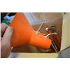 Image 2 : Retro orange scandinavian lamp