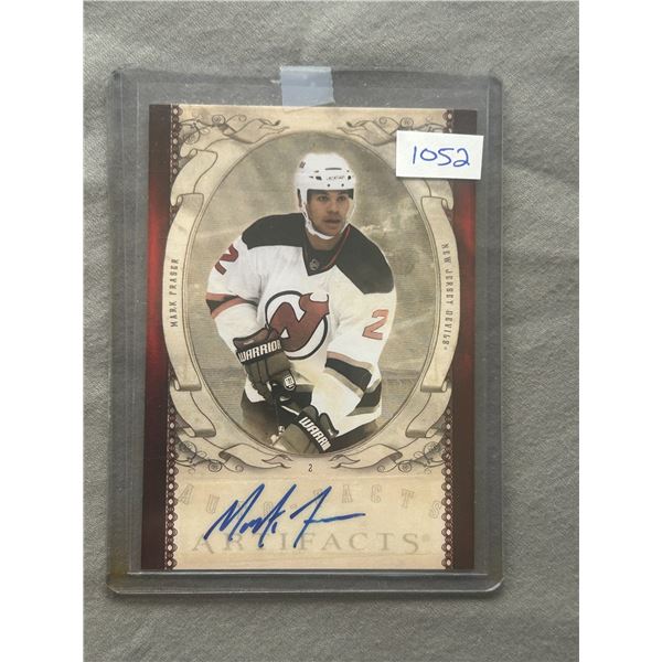 Mark Fraser - Autographed Hockey Card