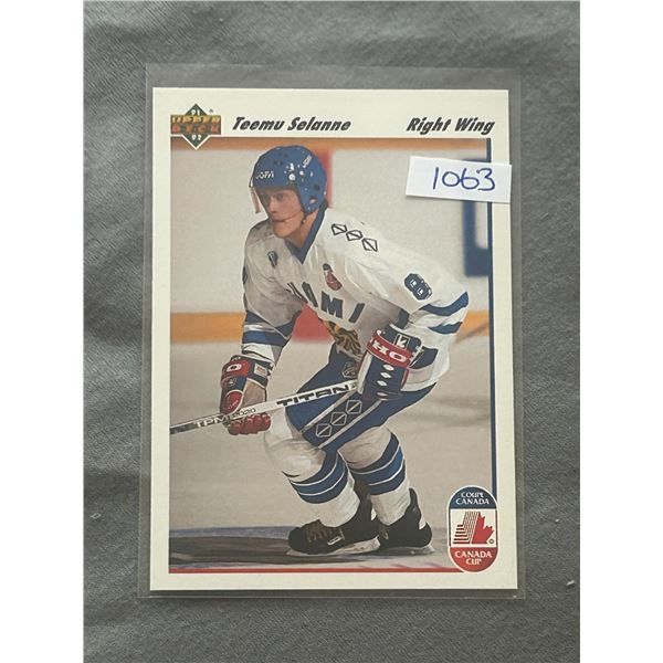 Teemu Selanne - Rookie Card