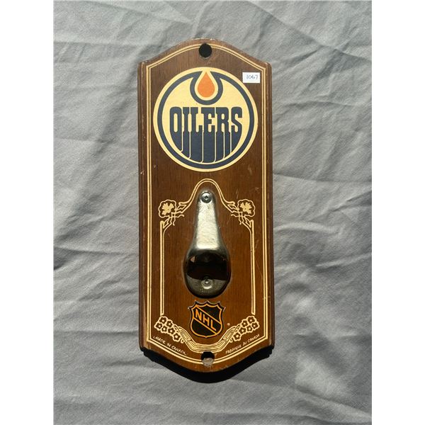 Vintage Edmonton Oilers Bottle Opener