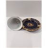 Image 2 : Decorative porcelain items (Limoges France Porcelain Ashtray and Christmas Bell)