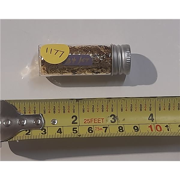 24 Kt Gold Flakes.