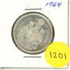 Image 1 : 1964 Canada Silver 50 Cents Coin.