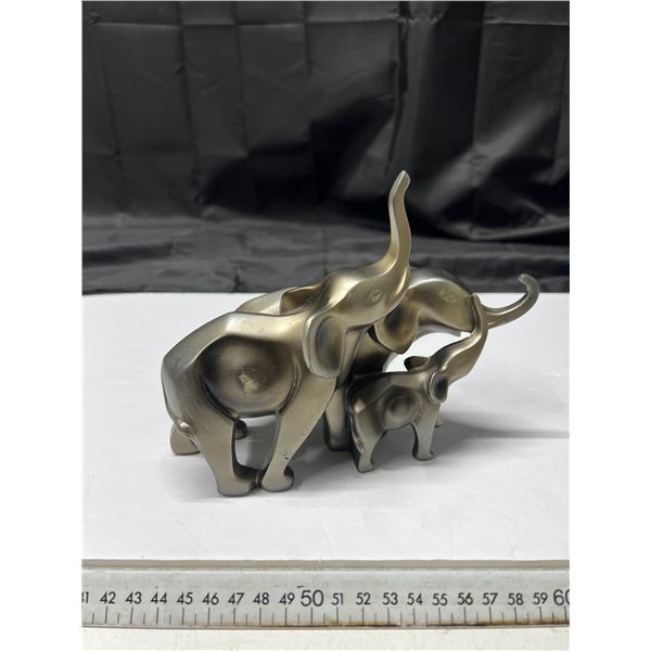 Brass Elephant Sculpture