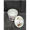 Image 3 : Royal Worcester Evesham Fine Porcelain Canister (Great Condition)